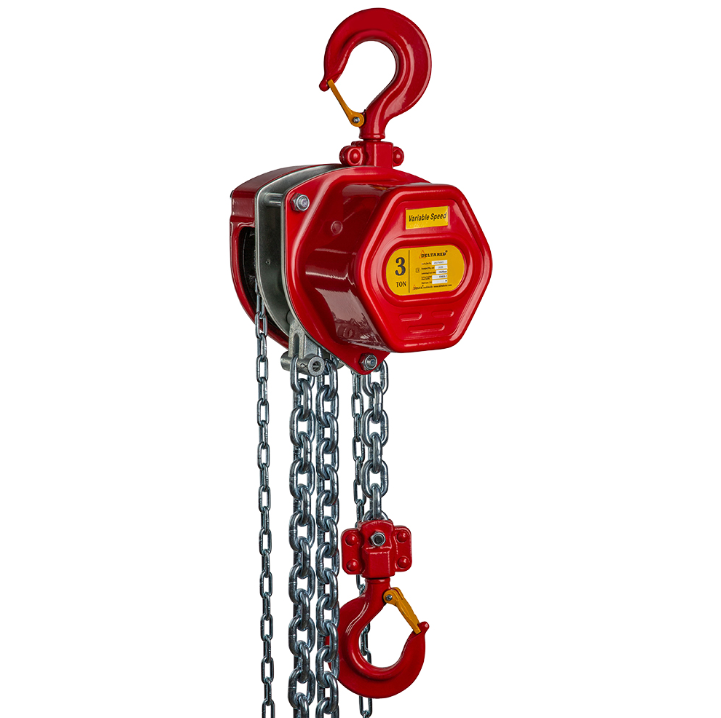 DELTA RED High-Speed Premium Stirnradkettenzug
