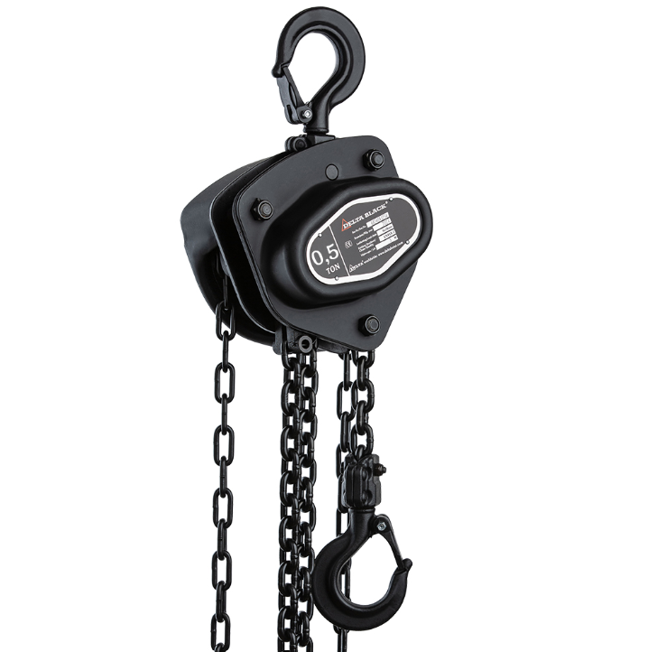 DELTA BLACK Stirnradkettenzug
