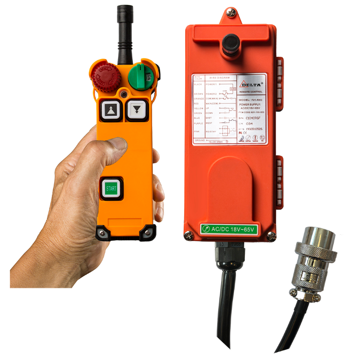 Funkfernsteuerung für Elektrokettenzug DTS