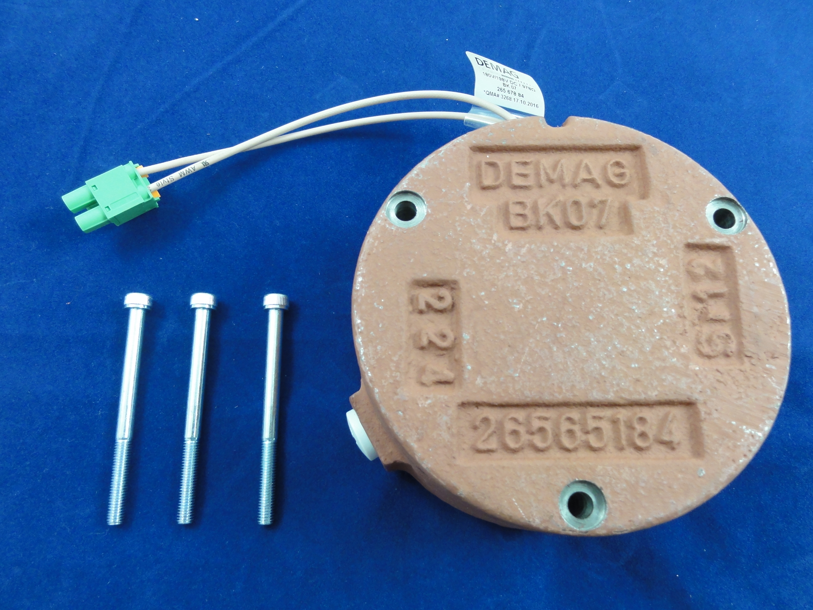 Bremsenset BK07 - DC10/15 - 180/198V
