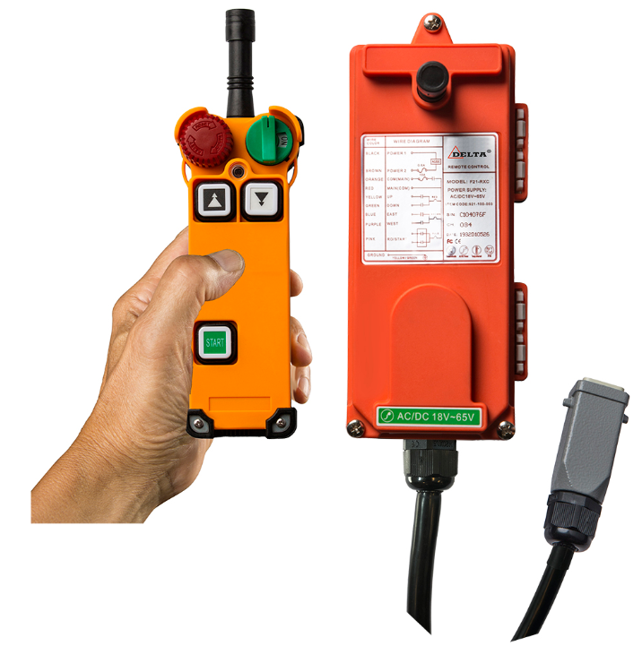 Funkfernsteuerung für Elektrokettenzug DEH und DMH